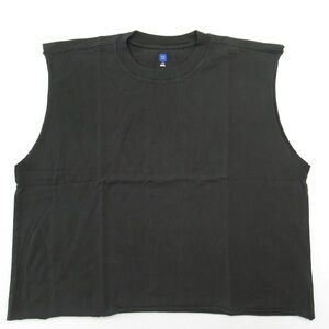 Yeezy Gap Black Crop Muscle Tank